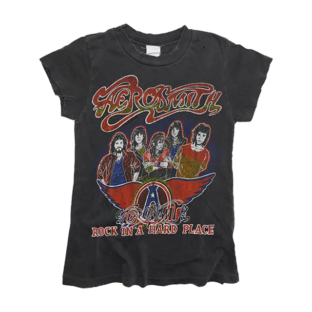 aerosmith-rock-in-a-hard-place-t-shirt-baumwolle-unisex image 1