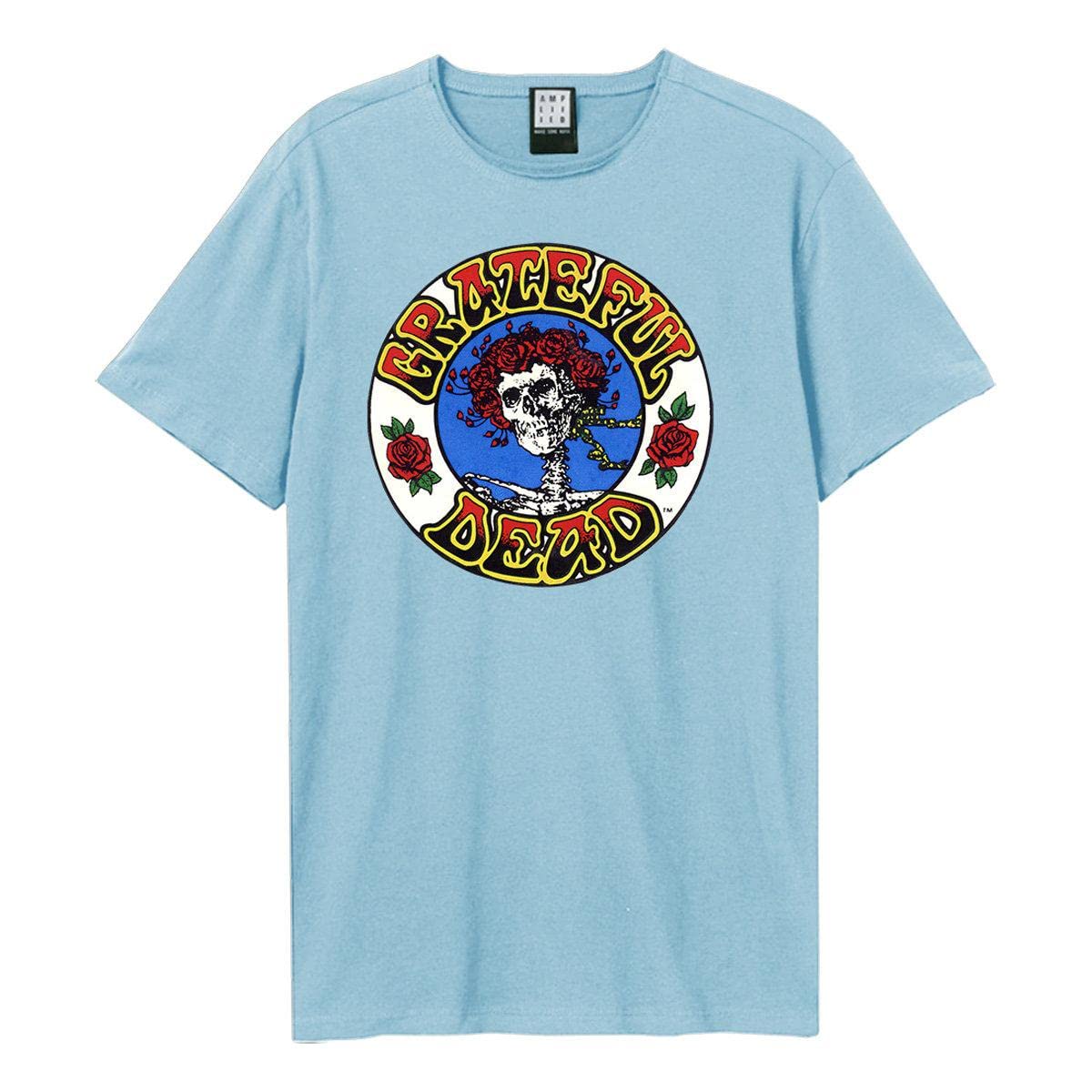 amplified-grateful-dead-stealie-logo-t-shirt-schwarz-baumwolle image 2