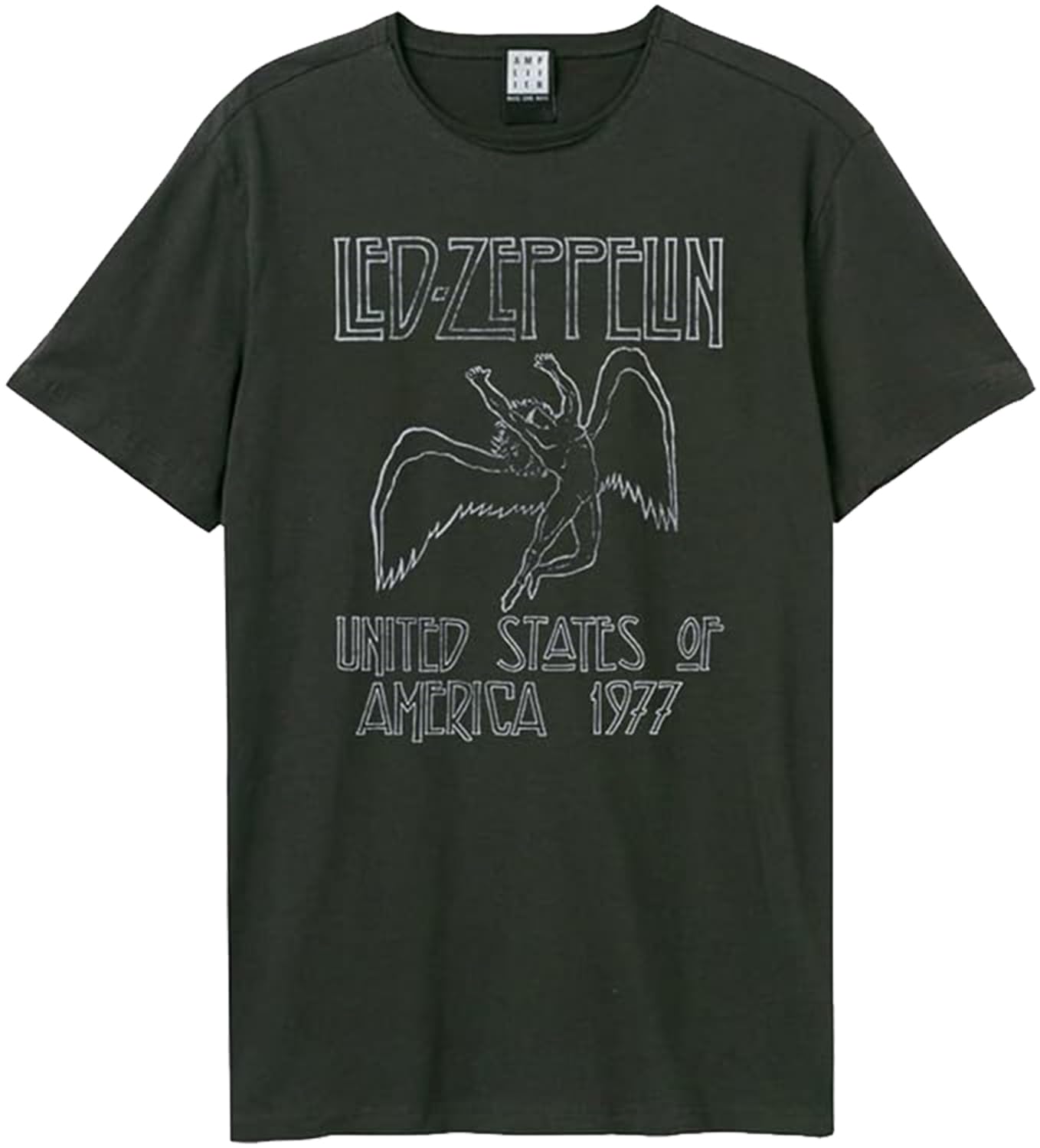 amplified-led-zeppelin-tour-77-t-shirt-groesse-m image 1