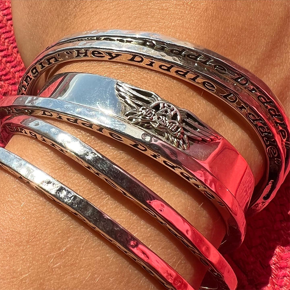 aerosmith-x-distefano-classic-wings-cuff-sterlingsilber image 3