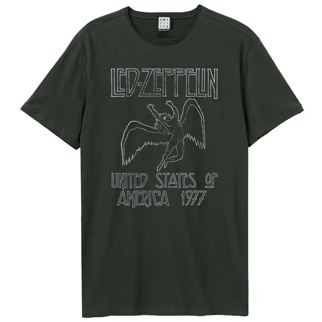 amplified-usa-tour-1977-t-shirt-holzkohle-xxl-baumwolle image 1