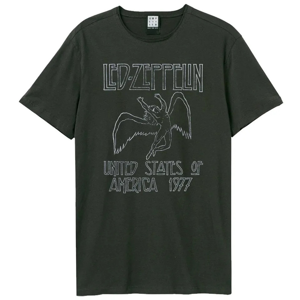 amplified-usa-tour-1977-t-shirt-holzkohle-xxl-baumwolle image 1