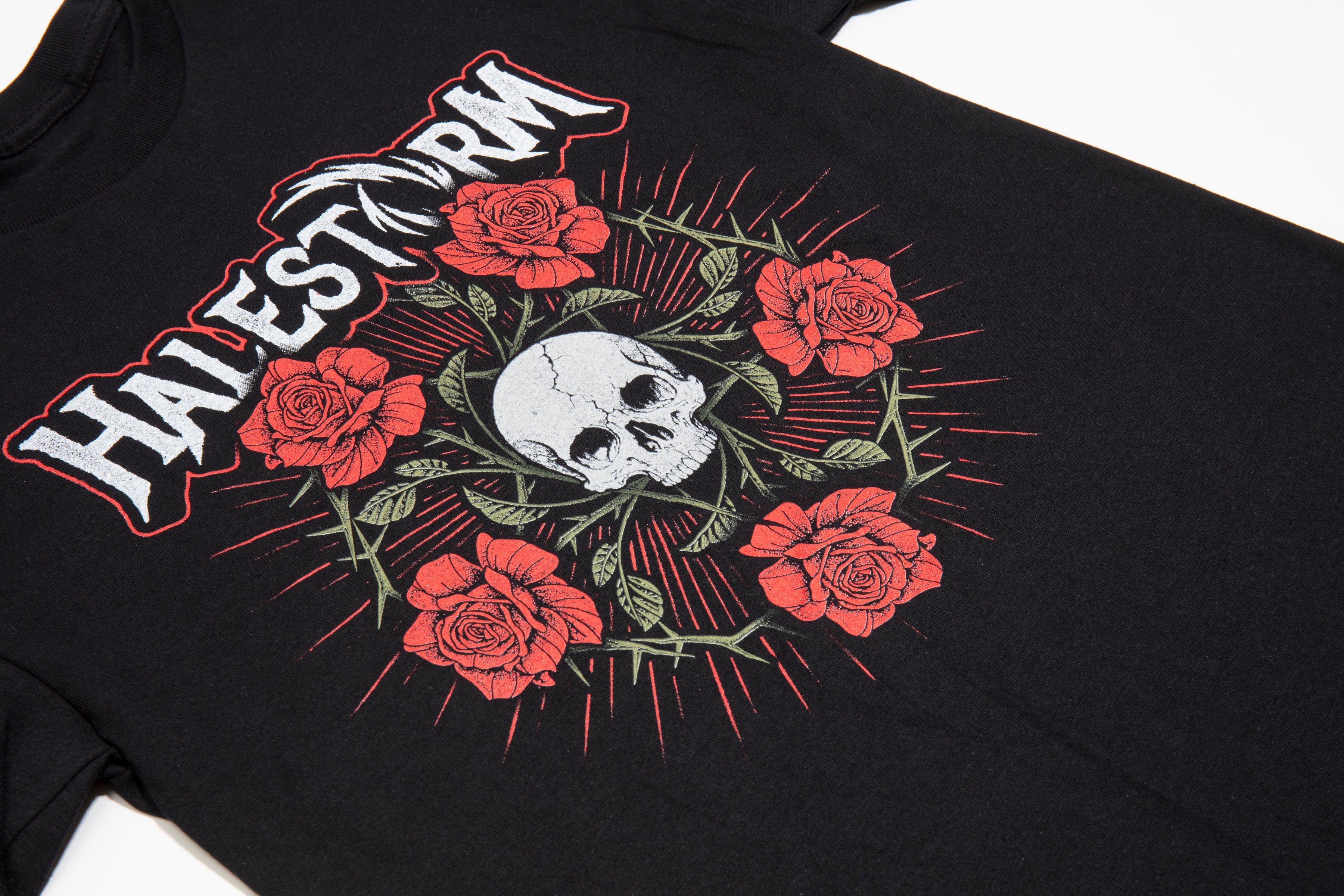 halestorm-penta-rose-t-shirt-schwarz-baumwolle image 2