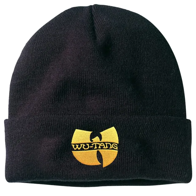 amplified-beanie-wu-tang-logo-m-tze-schwarz image 1