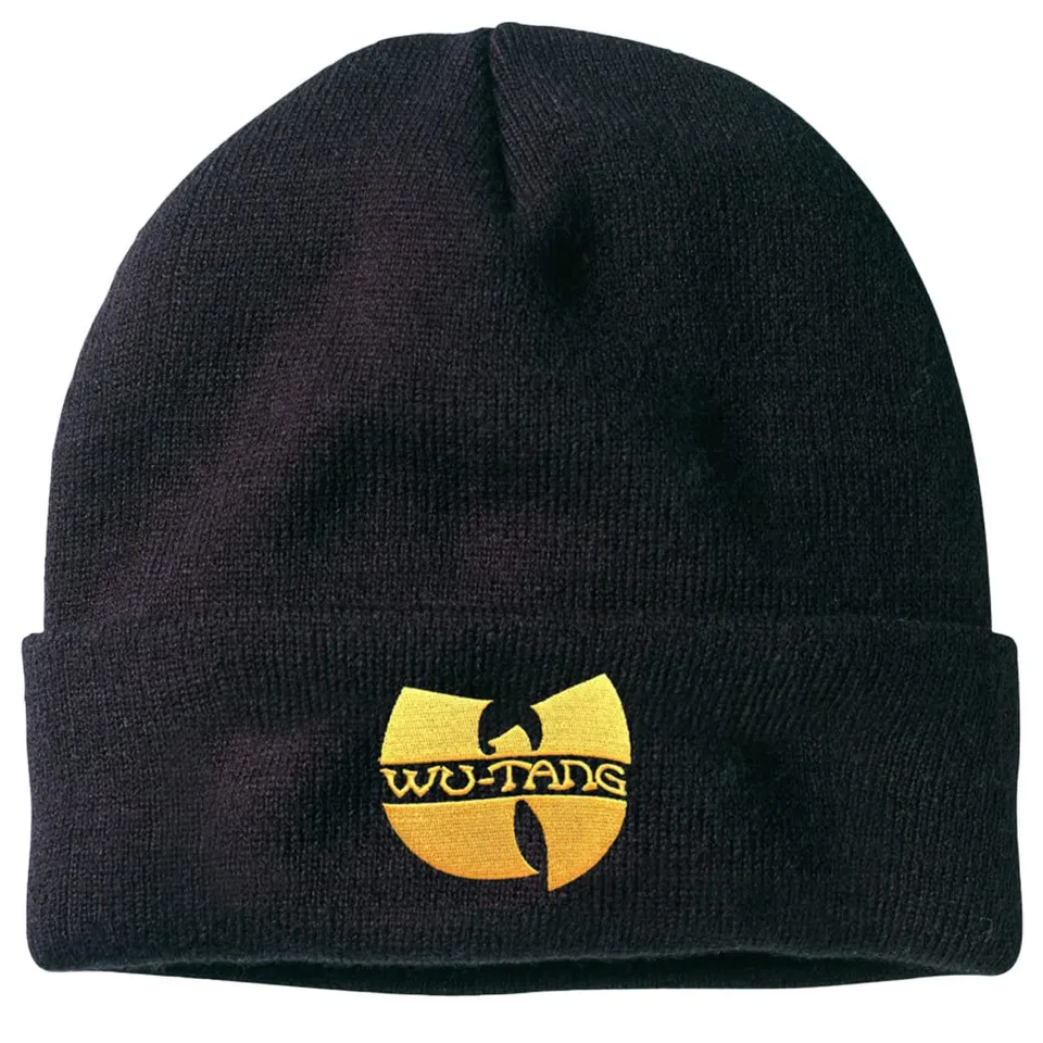 amplified-beanie-wu-tang-logo-m-tze-schwarz image 1