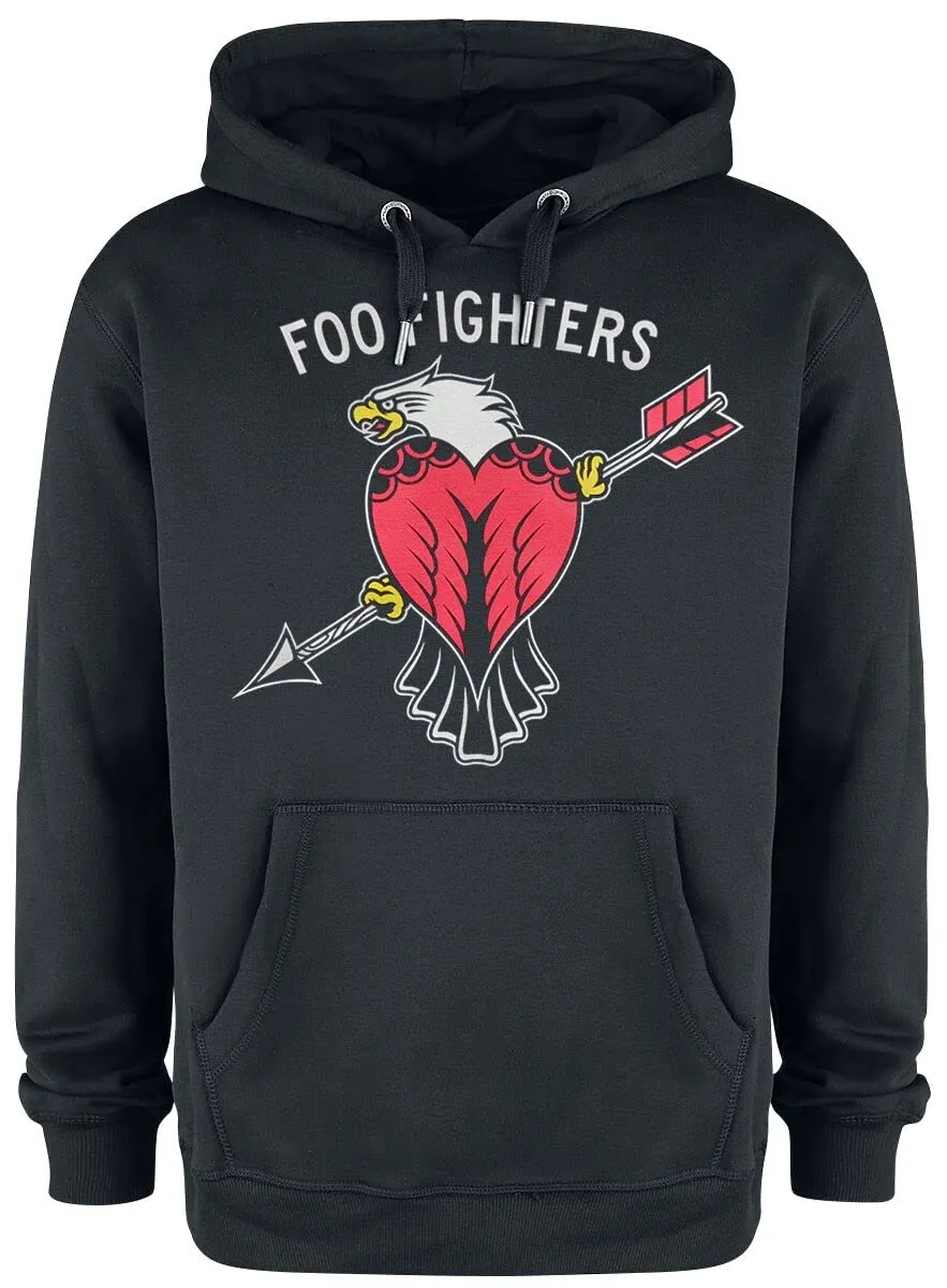 amplified-foo-fighters-eagle-tattoo-hoodie-schwarz-herren image 1