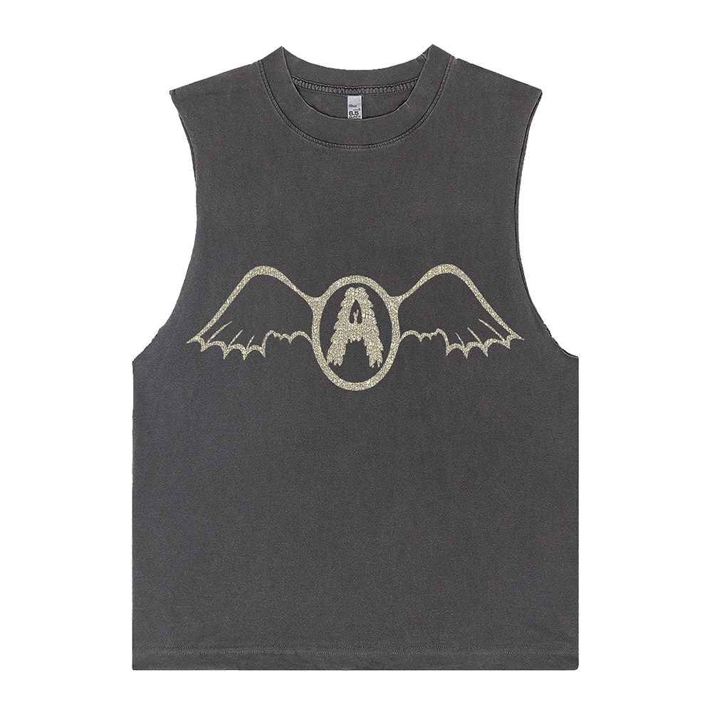 aerosmith-get-your-wings-muscle-t-shirt-grau-rmellos image 1