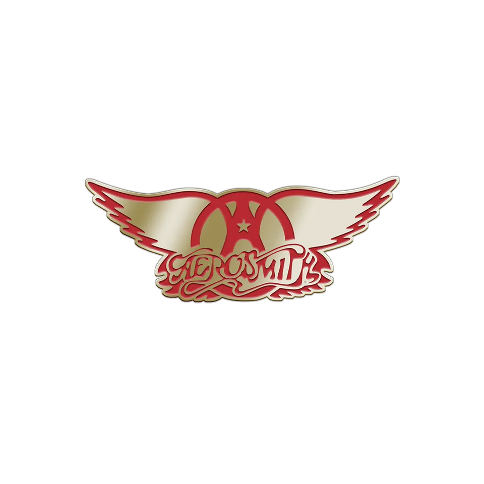 aerosmith-wings-pin-anstecker-gold-emaille-7-6-cm-button image 1