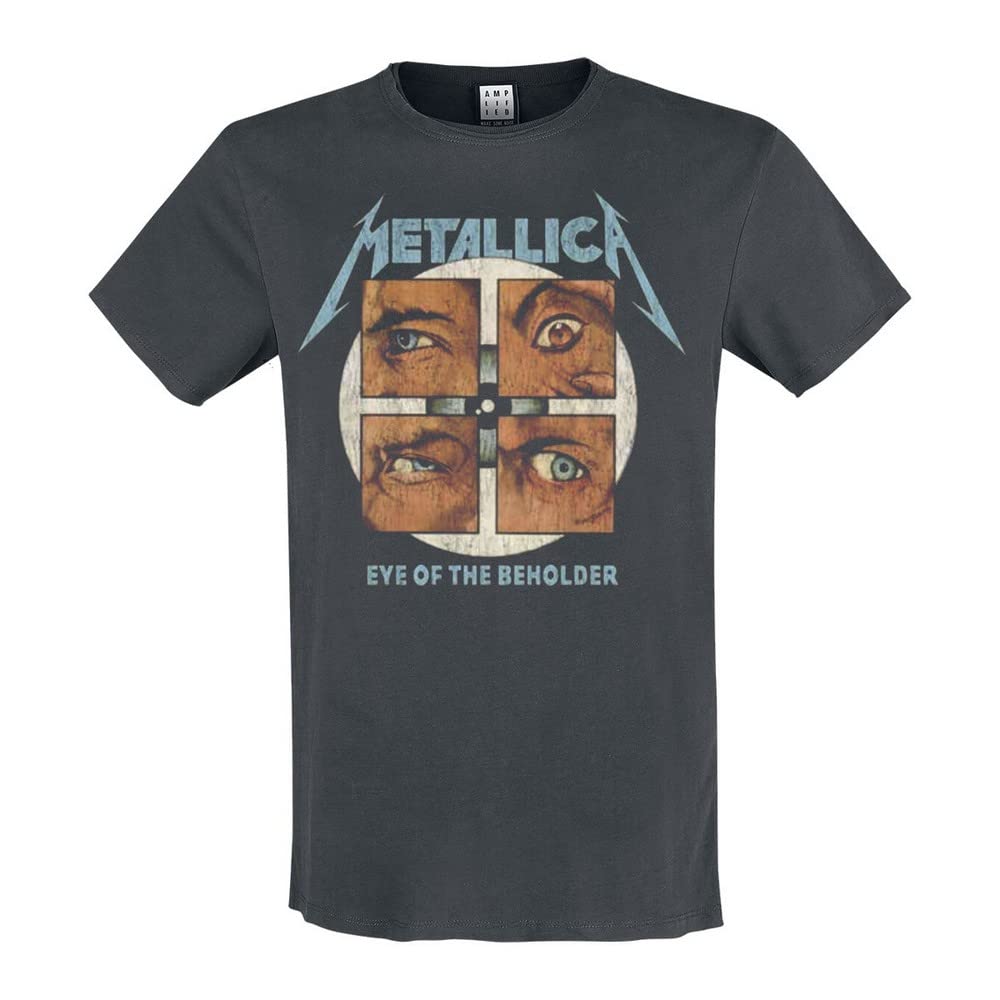 amplified-foo-fighters-camper-t-shirt-kohle-l-baumwolle image 1