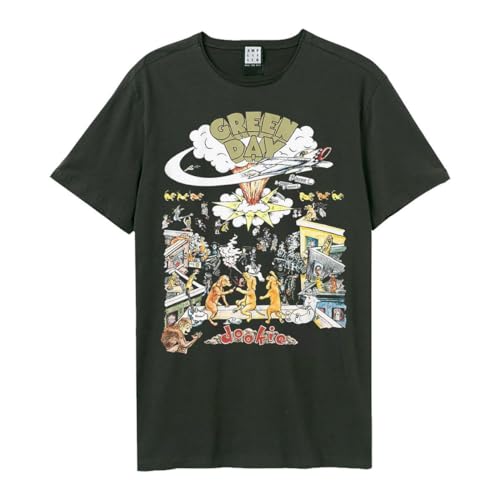 amplified-green-day-t-shirt-unisex-album-artwork-baumwolle image 2