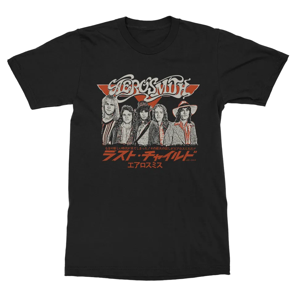 aerosmith-last-child-t-shirt-schwarz-unisex-japan-print image 1