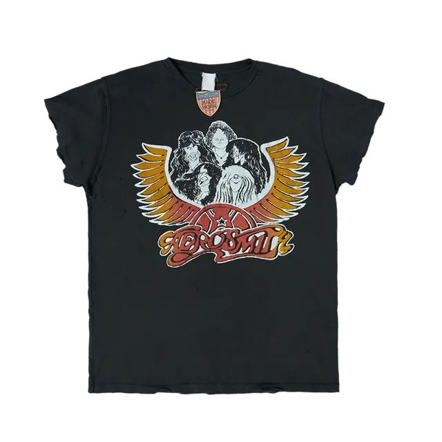 aerosmith-madeworn-drawing-t-shirt-baumwolle-unisex image 1