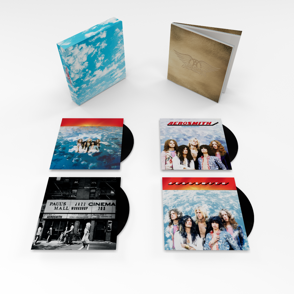 aerosmith-legendary-deluxe-edition-4lp-vinyl-schwarz-180g image 1
