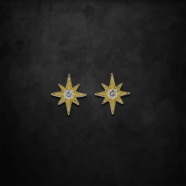 aerosmith-among-the-stars-ohrringe-gold-diamant-paar image 1