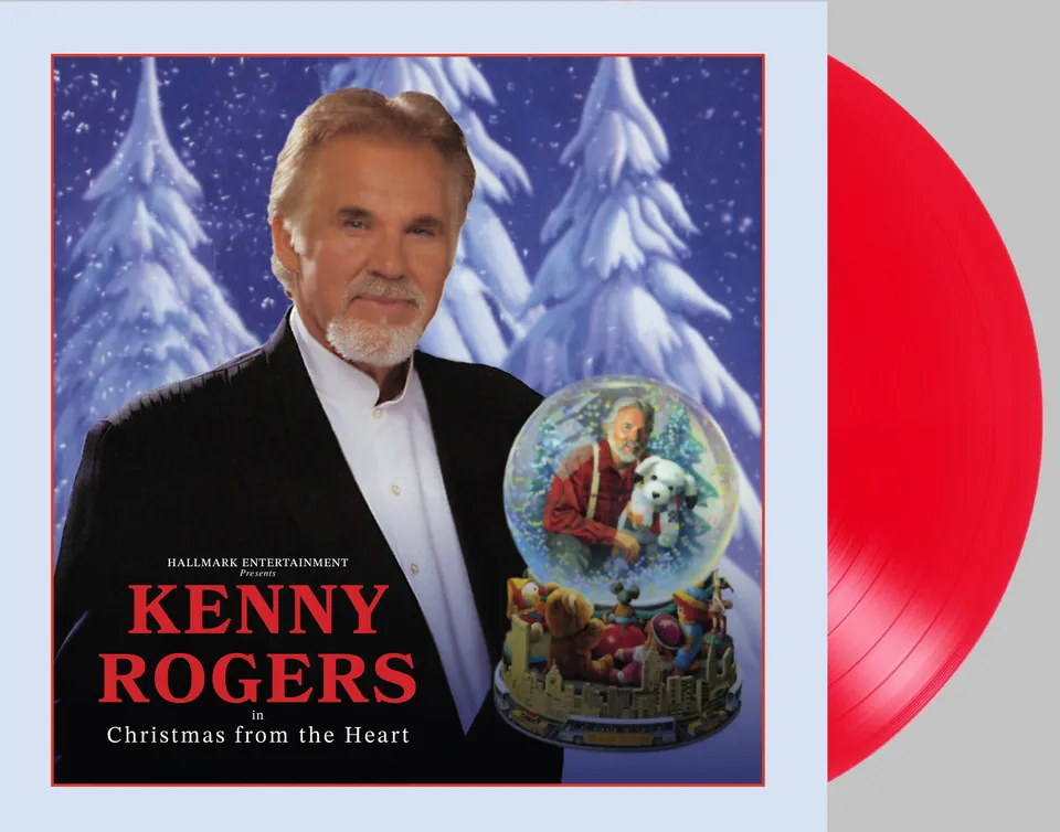friday-music-holiday-kenny-rogers-christmas-from-the-heart-red-vinyl image 1