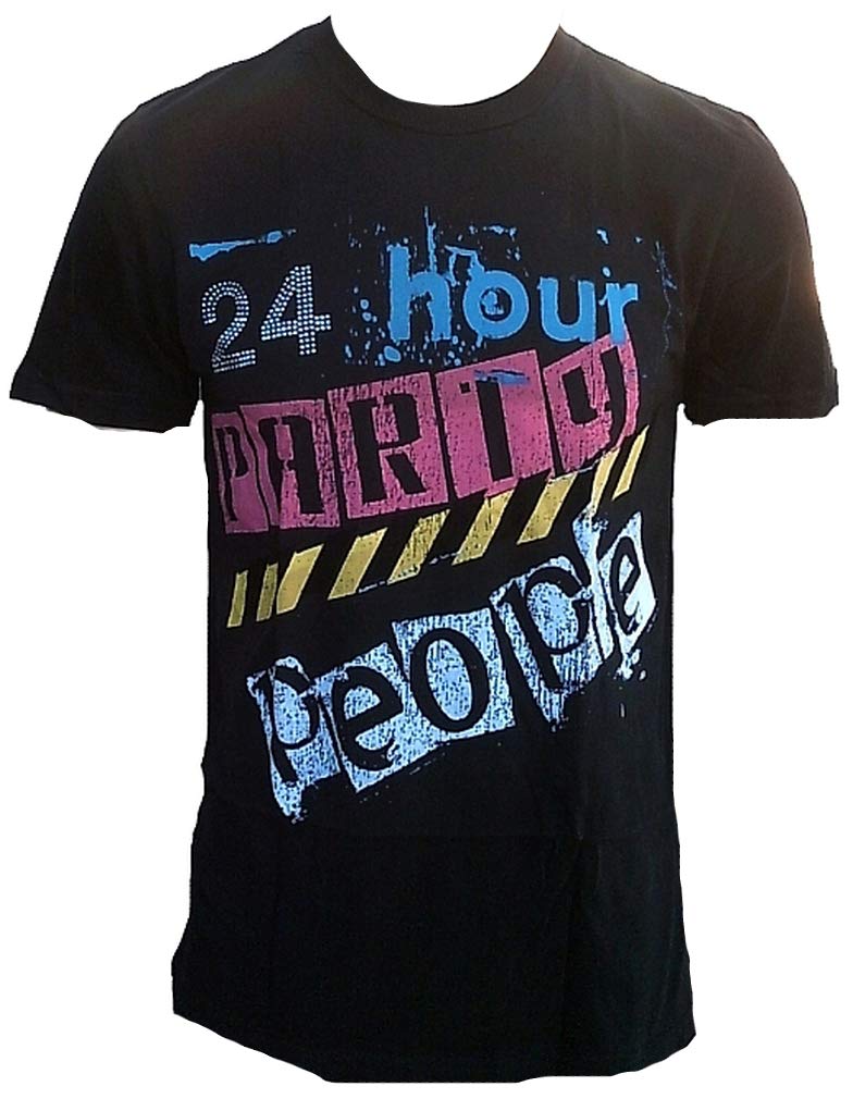 amplified-24-hour-party-people-t-shirt-gr-m-nieten image 1
