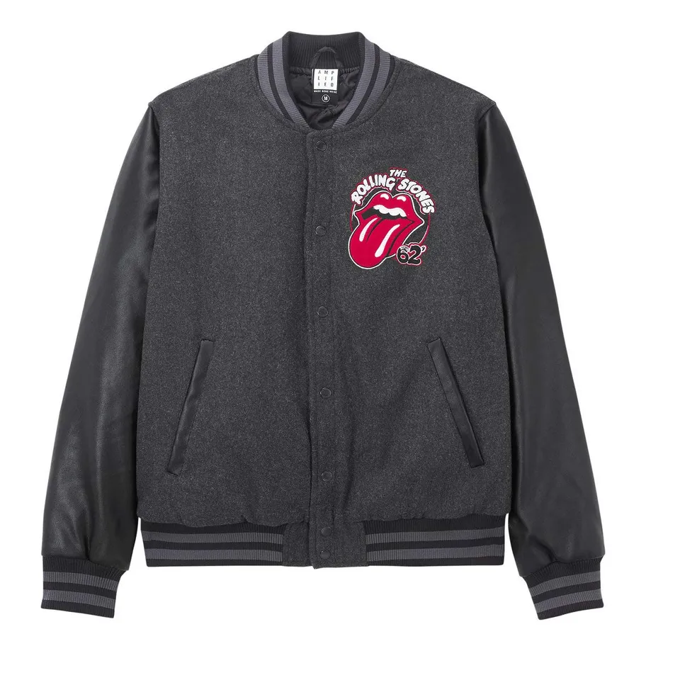 amplified-varsity-jacket-collegejacke-mit-sticklogo image 1