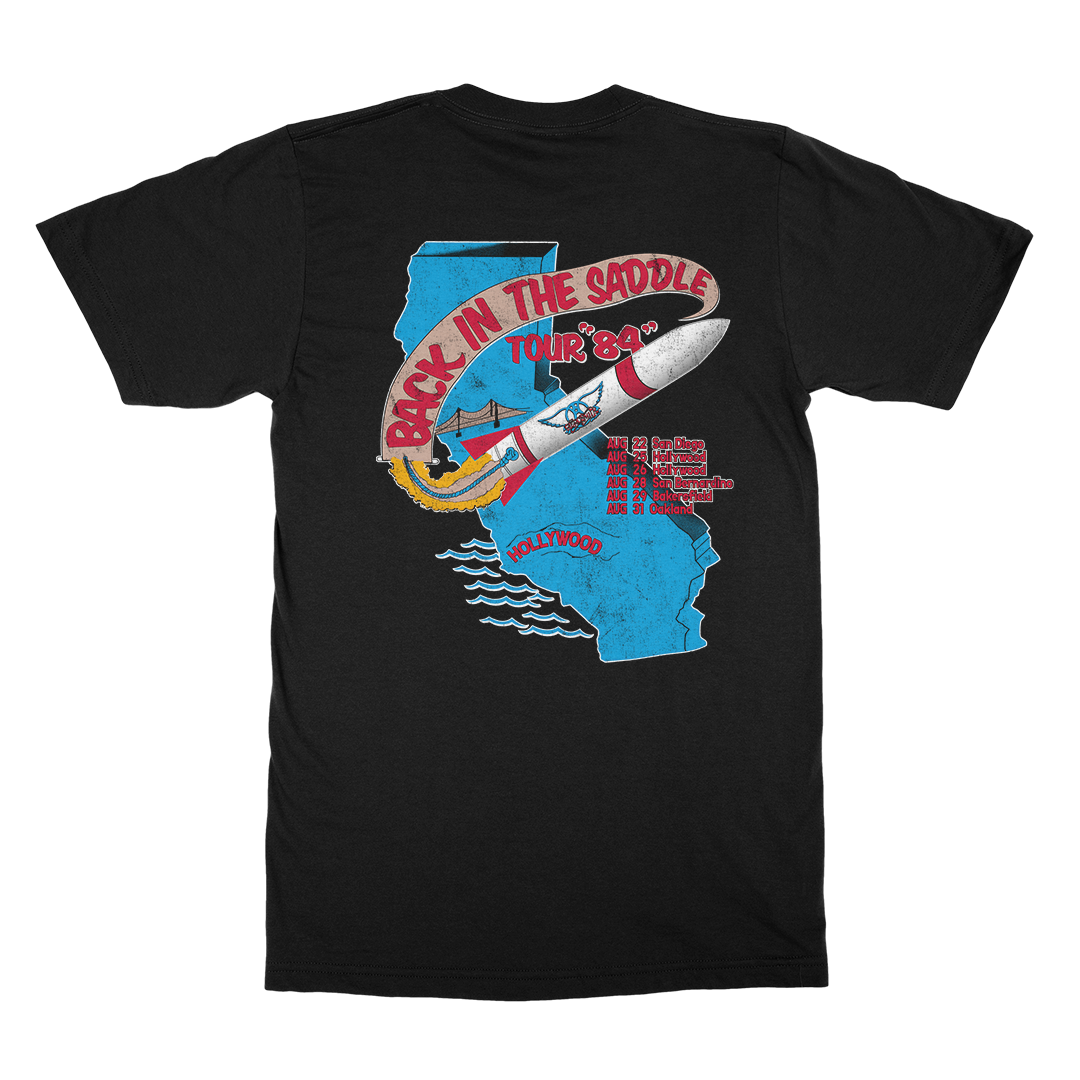 aerosmith-back-in-the-saddle-tour-t-shirt-schwarz-unisex image 3