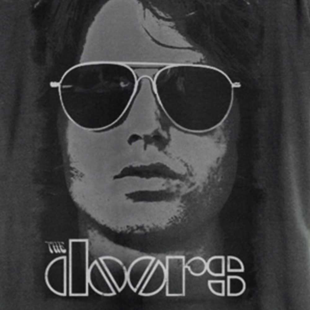 amplified-the-doors-mr-mojo-risin-t-shirt-charcoal image 2