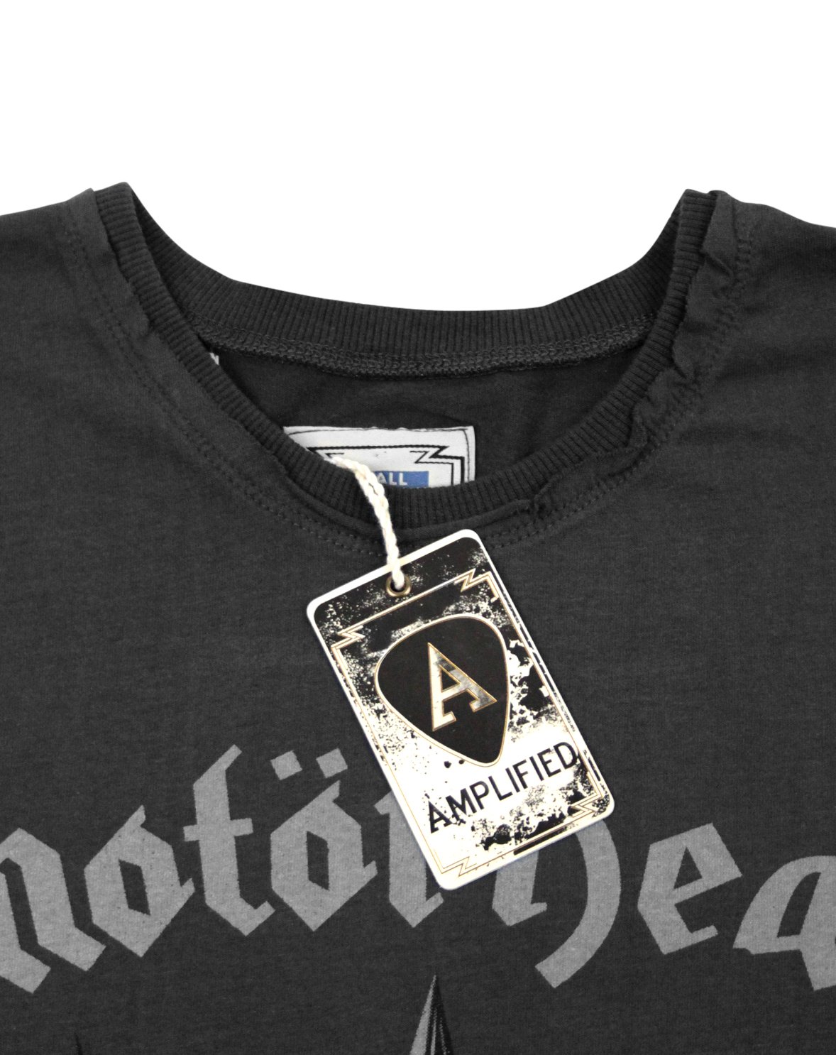 amplified-mot-rhead-england-band-t-shirt-herren-charcoal image 2