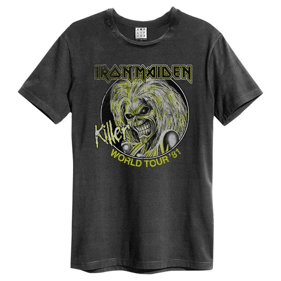 amplified-killer-world-tour-81-t-shirt-holzkohle-xxl-baumwolle image 1
