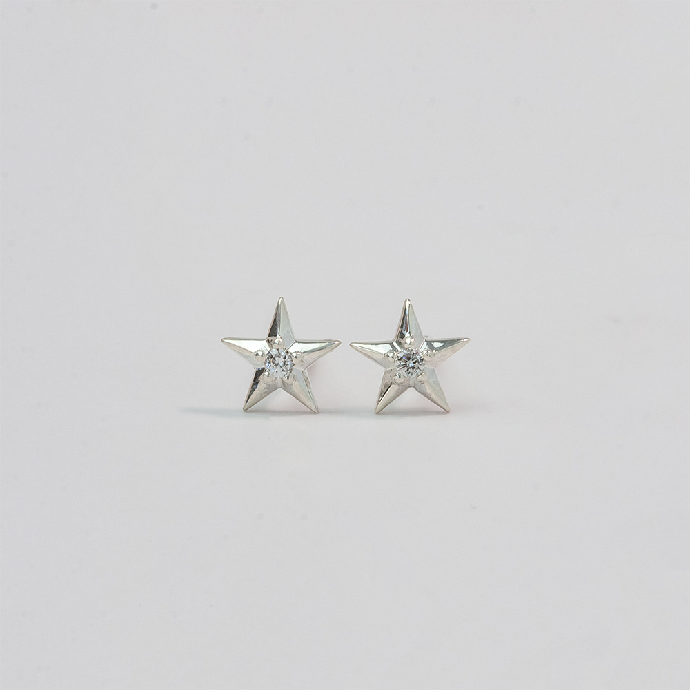 aerosmith-x-distefano-rockstars-ohrstecker-diamant-silber image 3