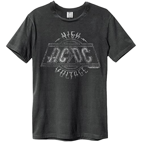 amplified-high-voltage-t-shirt-ac-dc-logo-baumwolle-unisex image 2