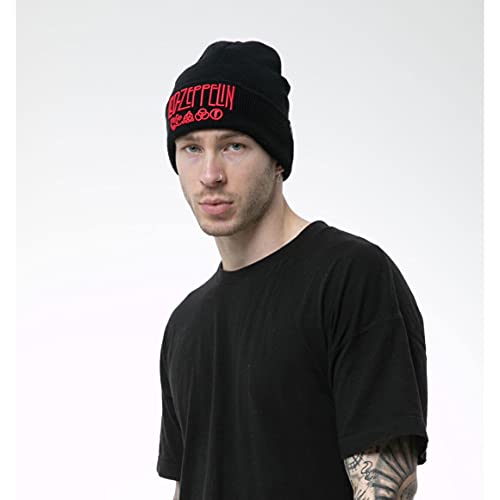 amplified-led-zeppelin-logo-beanie-m-tze-bestickt image 4