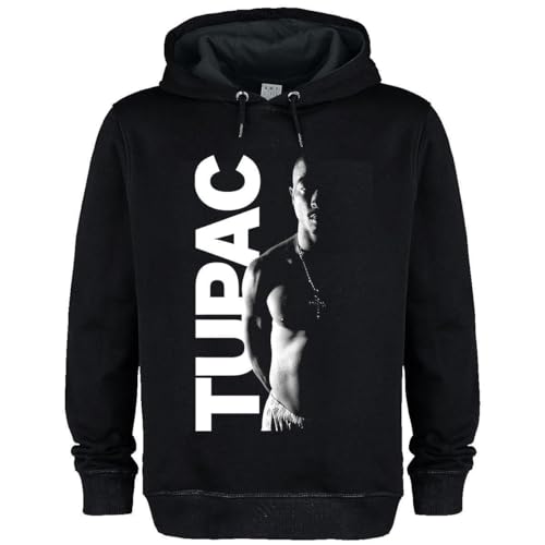 amplified-tupac-portrait-hoodie-gr-e-m-kapuzenpullover-fleece image 2