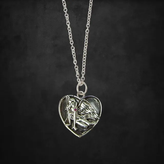 aerosmith-x-distefano-ruby-halskette-silber image 1