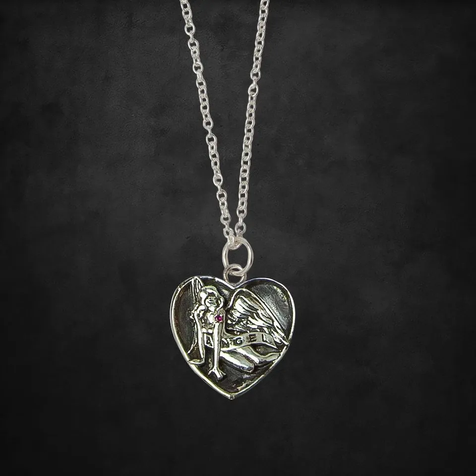 aerosmith-x-distefano-ruby-halskette-silber image 1