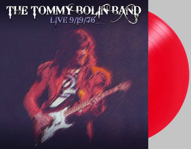 tommy-bolin-live-9-19-76-schallplatte-transluzent-rotes-vinyl-limitiert image 1
