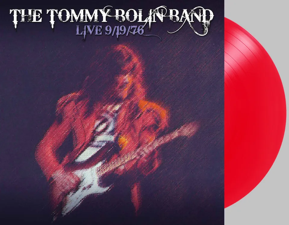 tommy-bolin-live-9-19-76-schallplatte-transluzent-rotes-vinyl-limitiert image 1