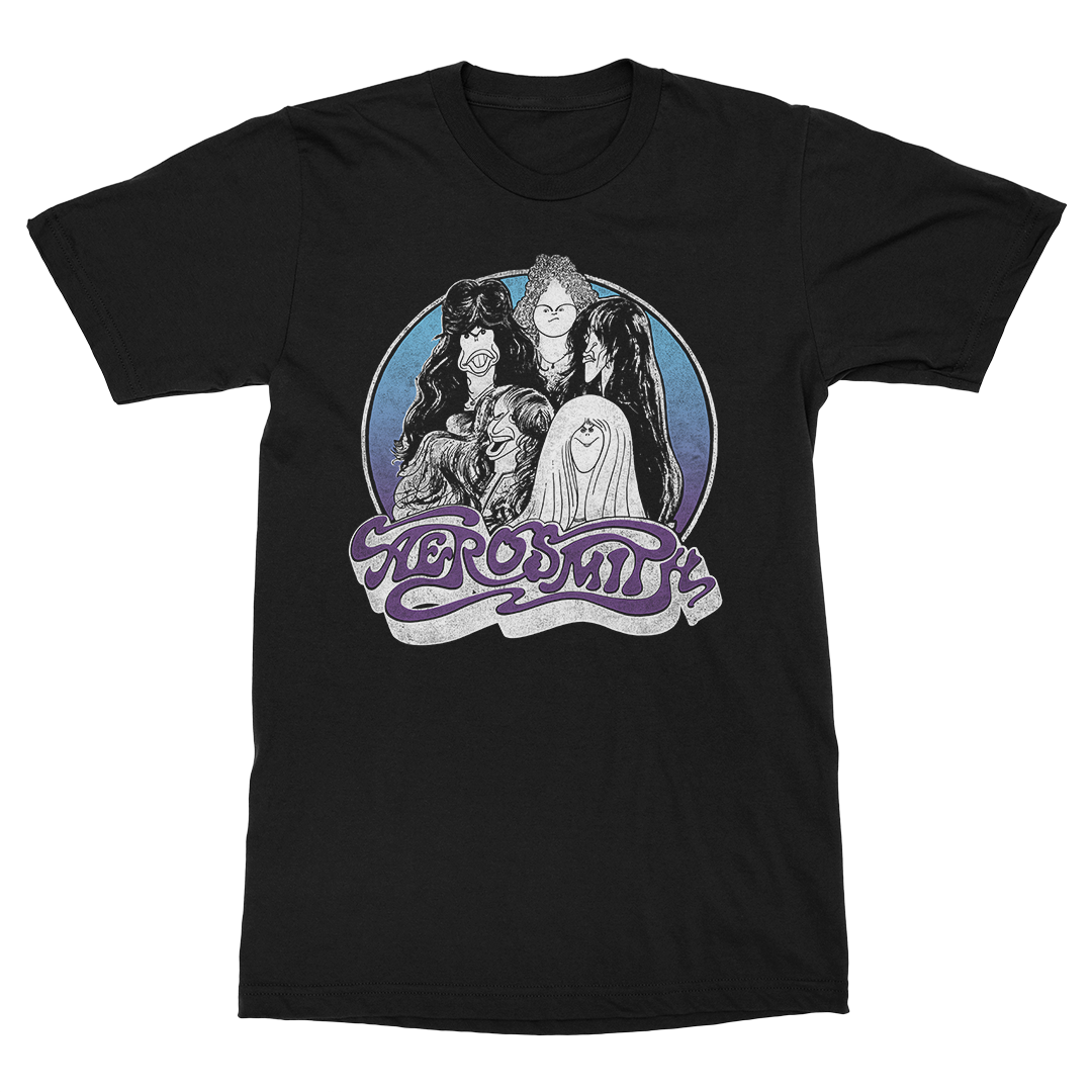 aerosmith-checkmate-t-shirt-schwarz-draw-the-line-vintage image 1