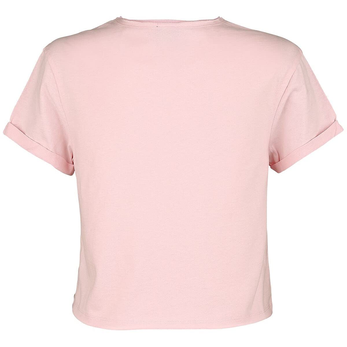 amplified-young-blood-crop-top-xs-pink-cashmere-shirt image 4
