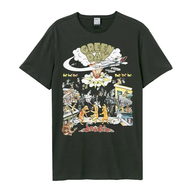 amplified-green-day-t-shirt-unisex-album-artwork-baumwolle image 1