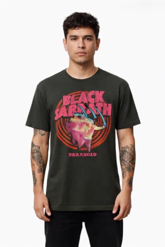 amplified-black-sabbath-t-shirt-unisex-dunkelgrau-retro-l image 7