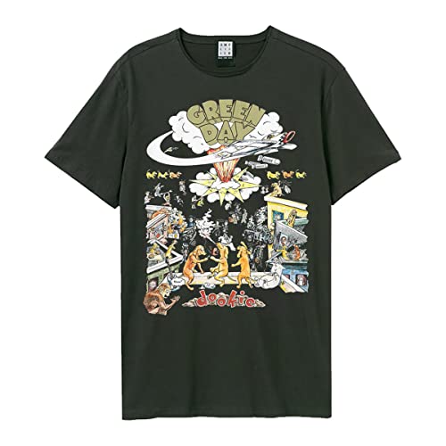 amplified-green-day-dookie-t-shirt-charcoal-gr-e-s image 4