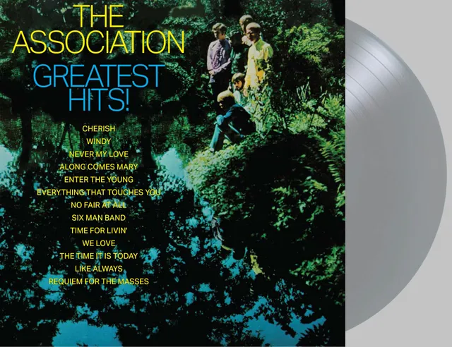 the-association-greatest-hits-schallplatte-silbernes-metallic-vinyl image 1