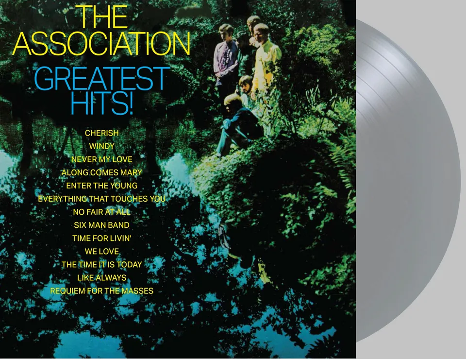the-association-greatest-hits-schallplatte-silbernes-metallic-vinyl image 1