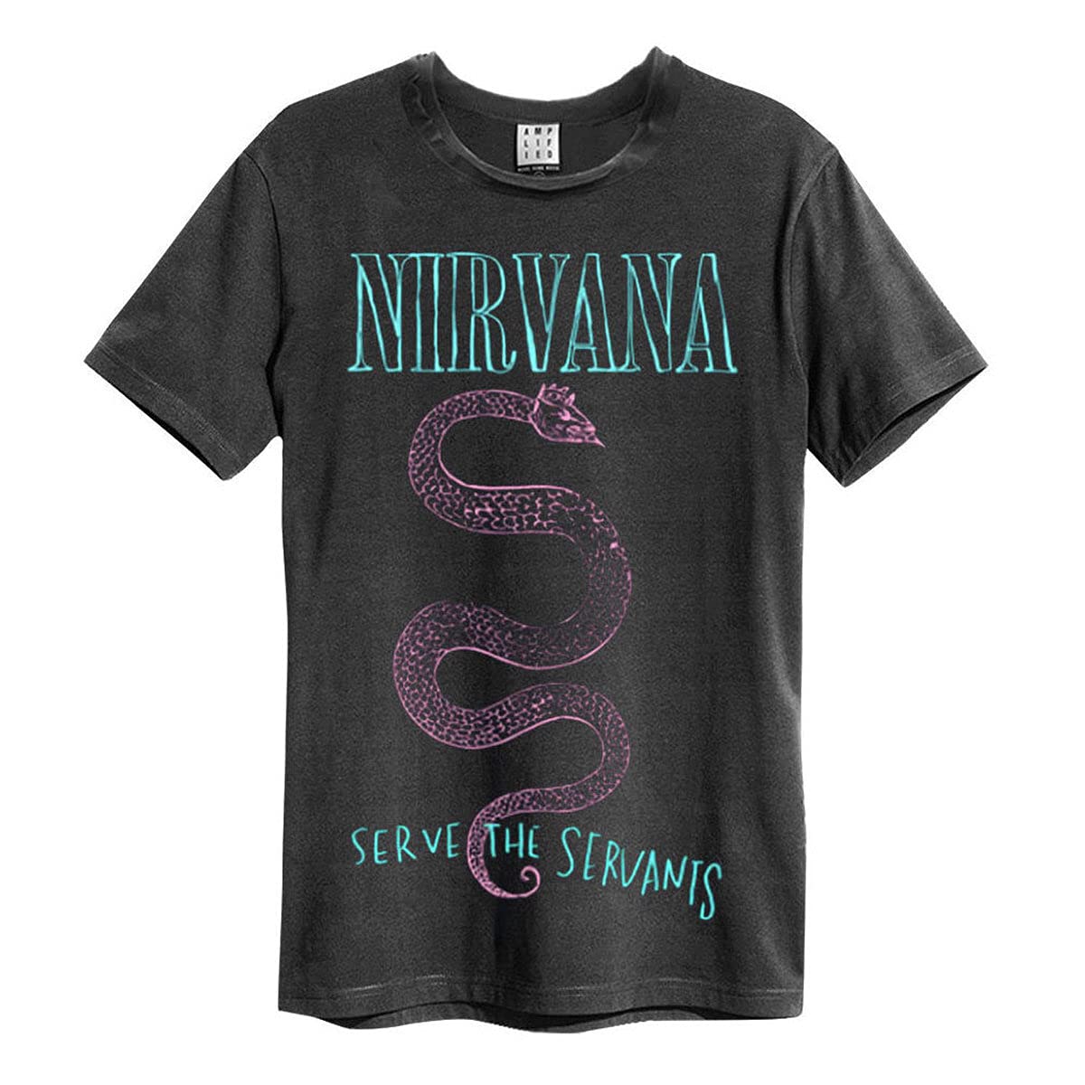 amplified-nirvana-serve-the-servants-t-shirt-l-grau image 1