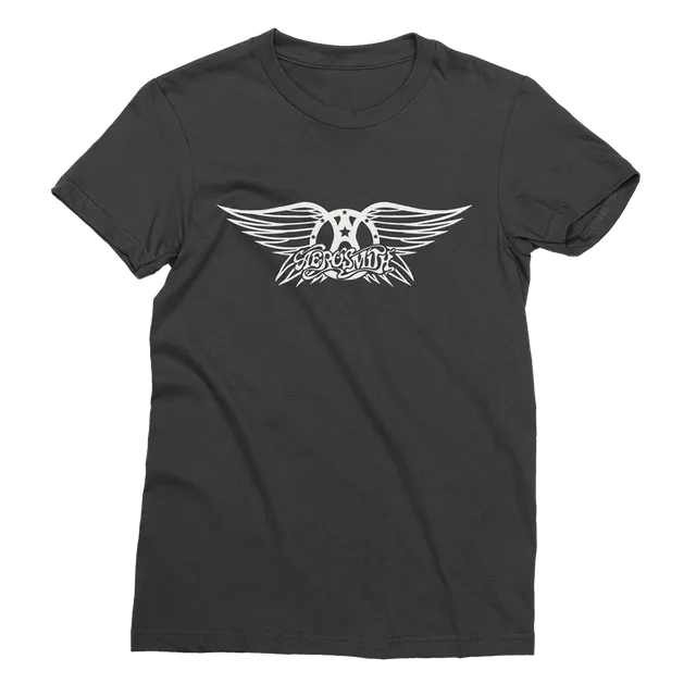 aerosmith-50th-logo-vintage-t-shirt-schwarz-baumwolle image 1