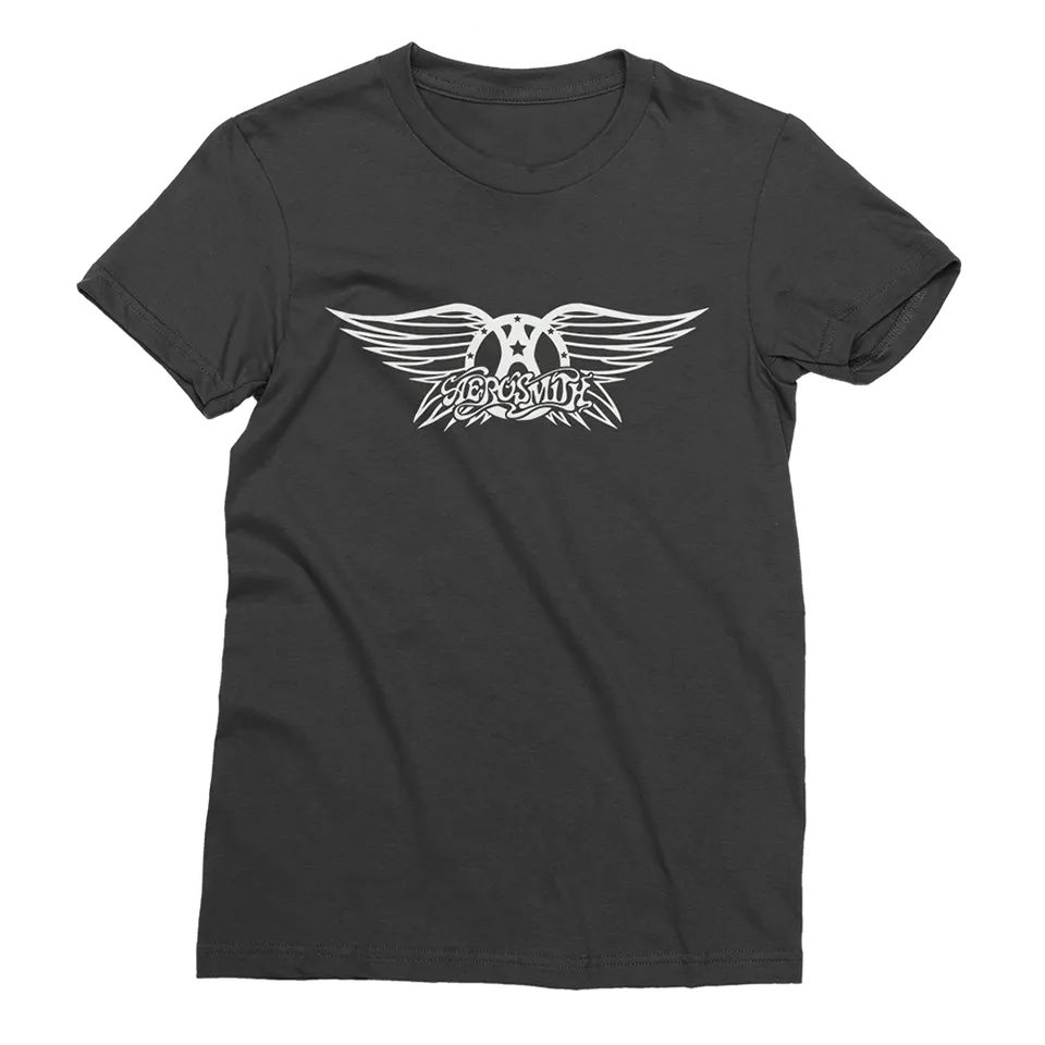 aerosmith-50th-logo-vintage-t-shirt-schwarz-baumwolle image 1