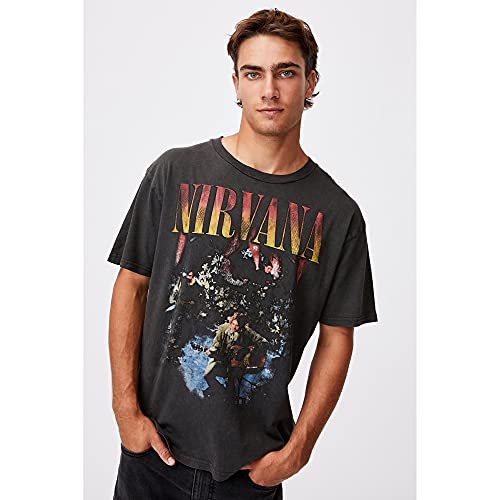 amplified-nirvana-unplugged-in-new-york-t-shirt-m-charcoal image 8