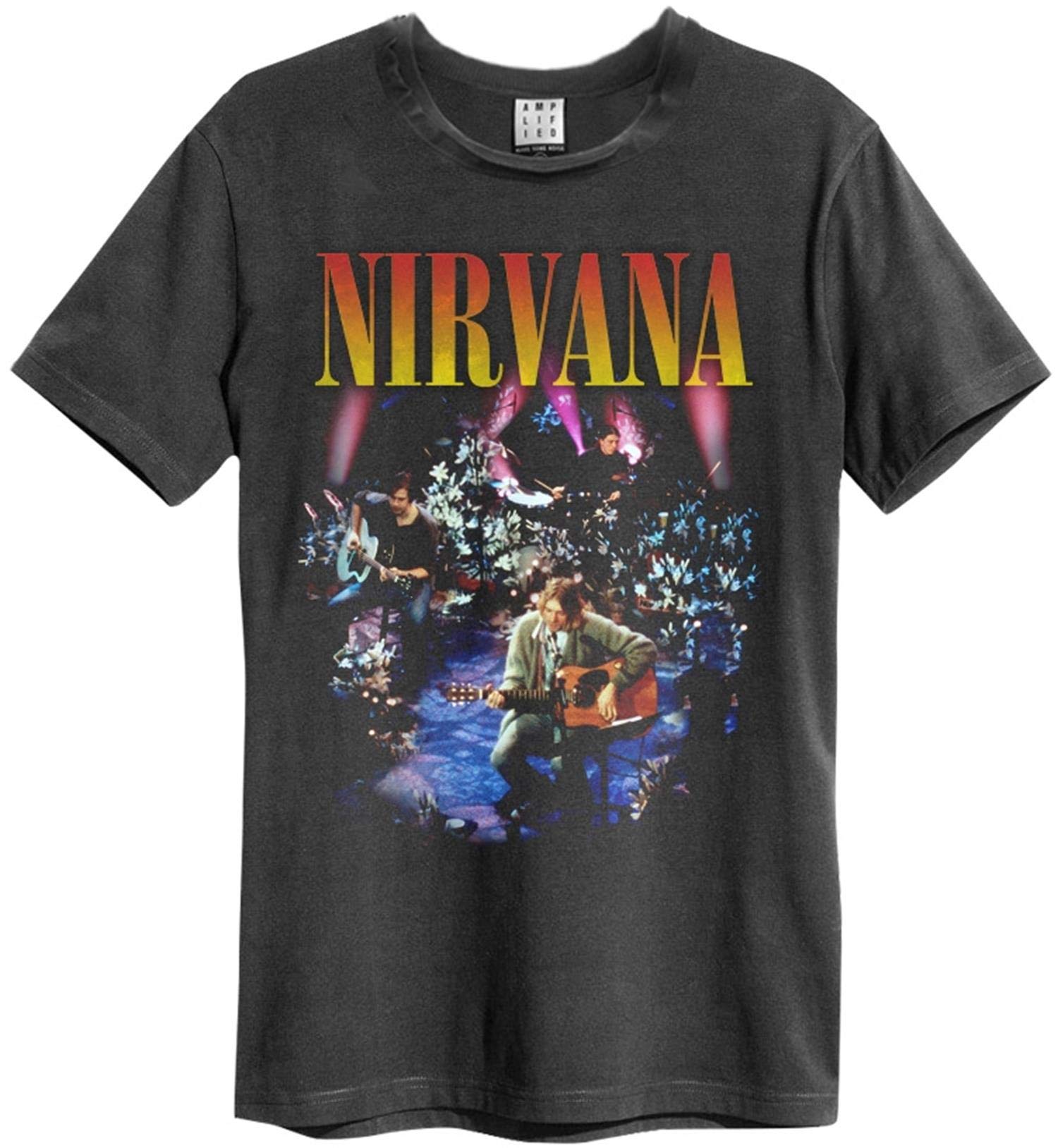 amplified-nirvana-unplugged-in-new-york-t-shirt-m-charcoal image 6