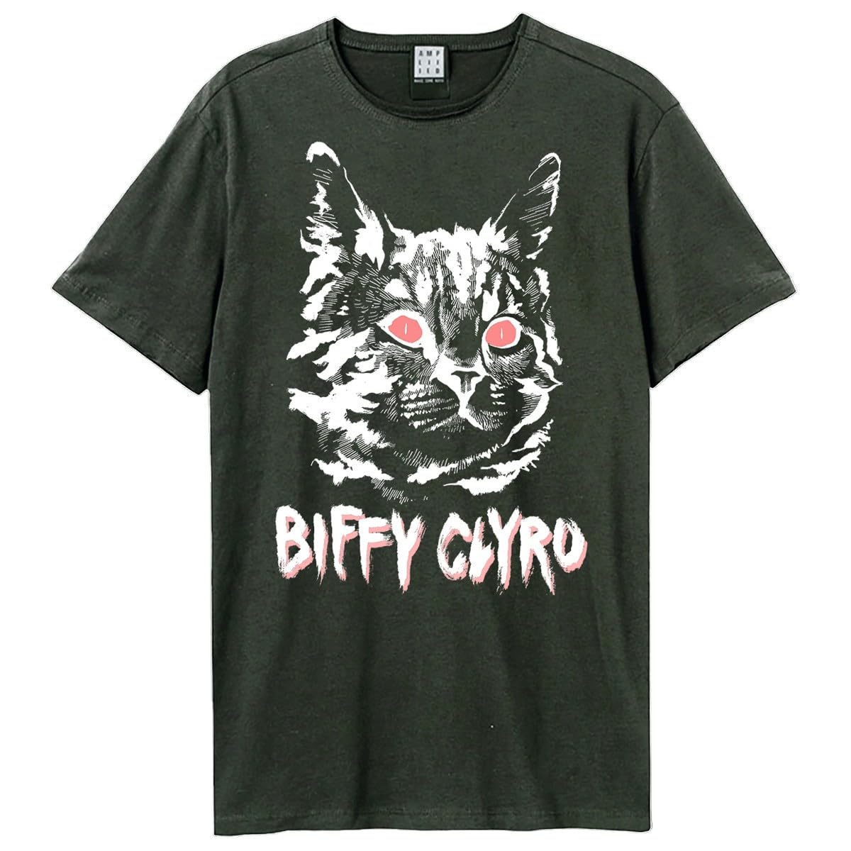 amplified-biffy-clyro-black-cat-t-shirt-baumwolle image 2