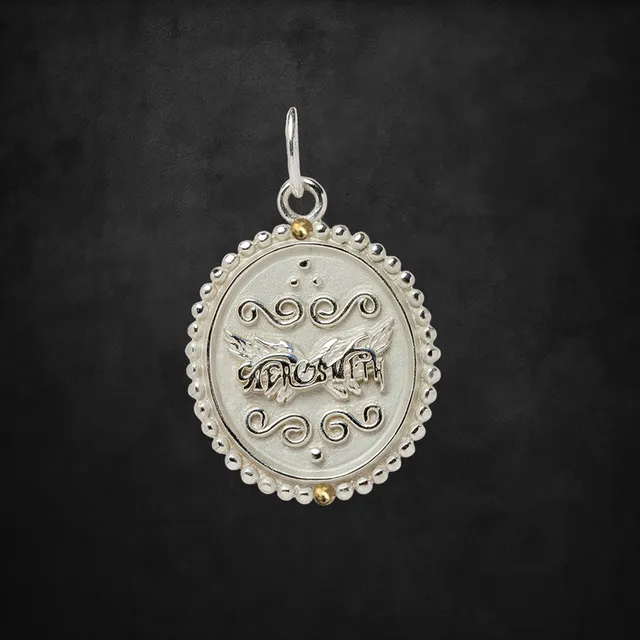 aerosmith-x-distefano-get-your-wings-kette-anh-nger-silber image 1