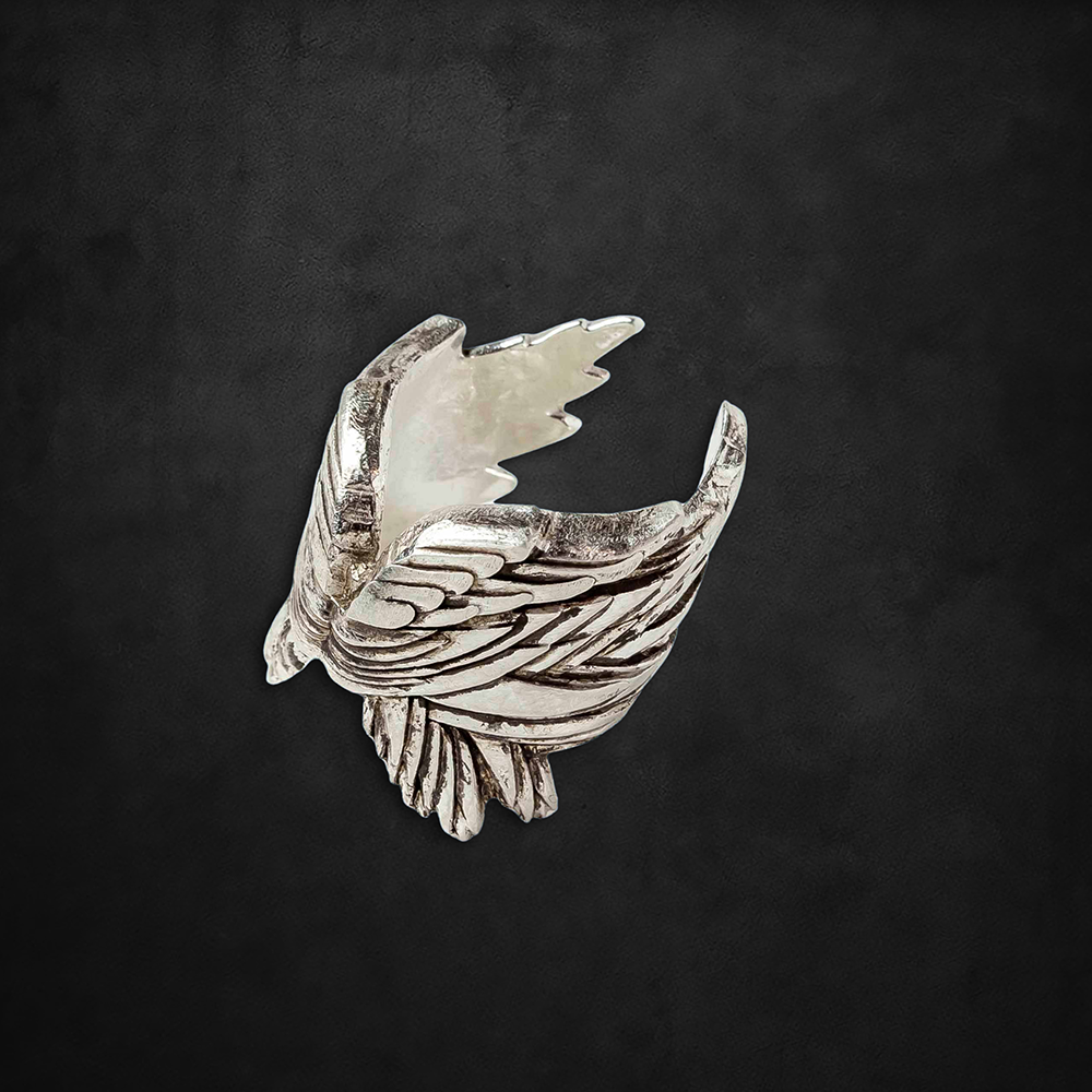 aerosmith-x-distefano-las-vegas-ring-sterlingsilber-federn image 3