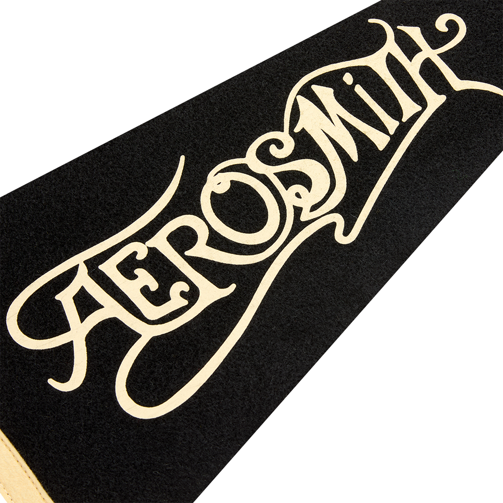 aerosmith-tour-73-wimpel-schwarz-wollfilz-23x69-cm image 4