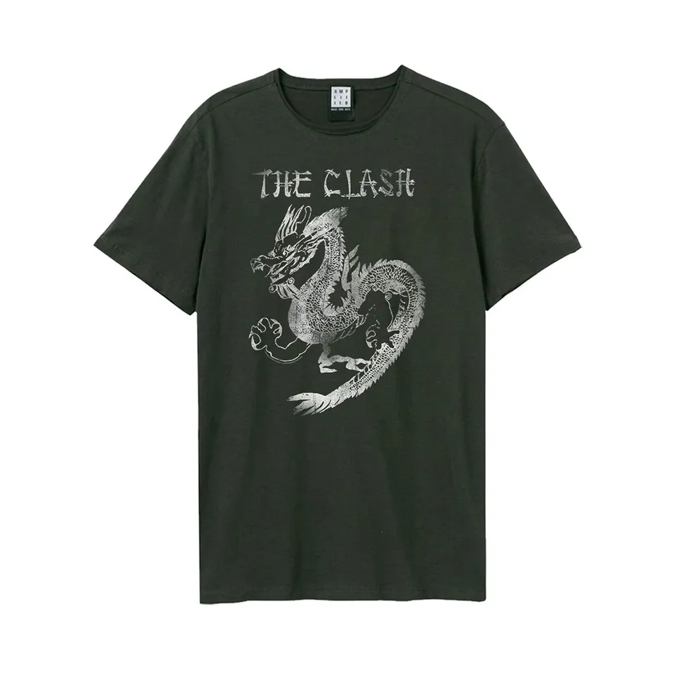 amplified-the-clash-new-dragon-t-shirt-l-carbon-vintage image 1